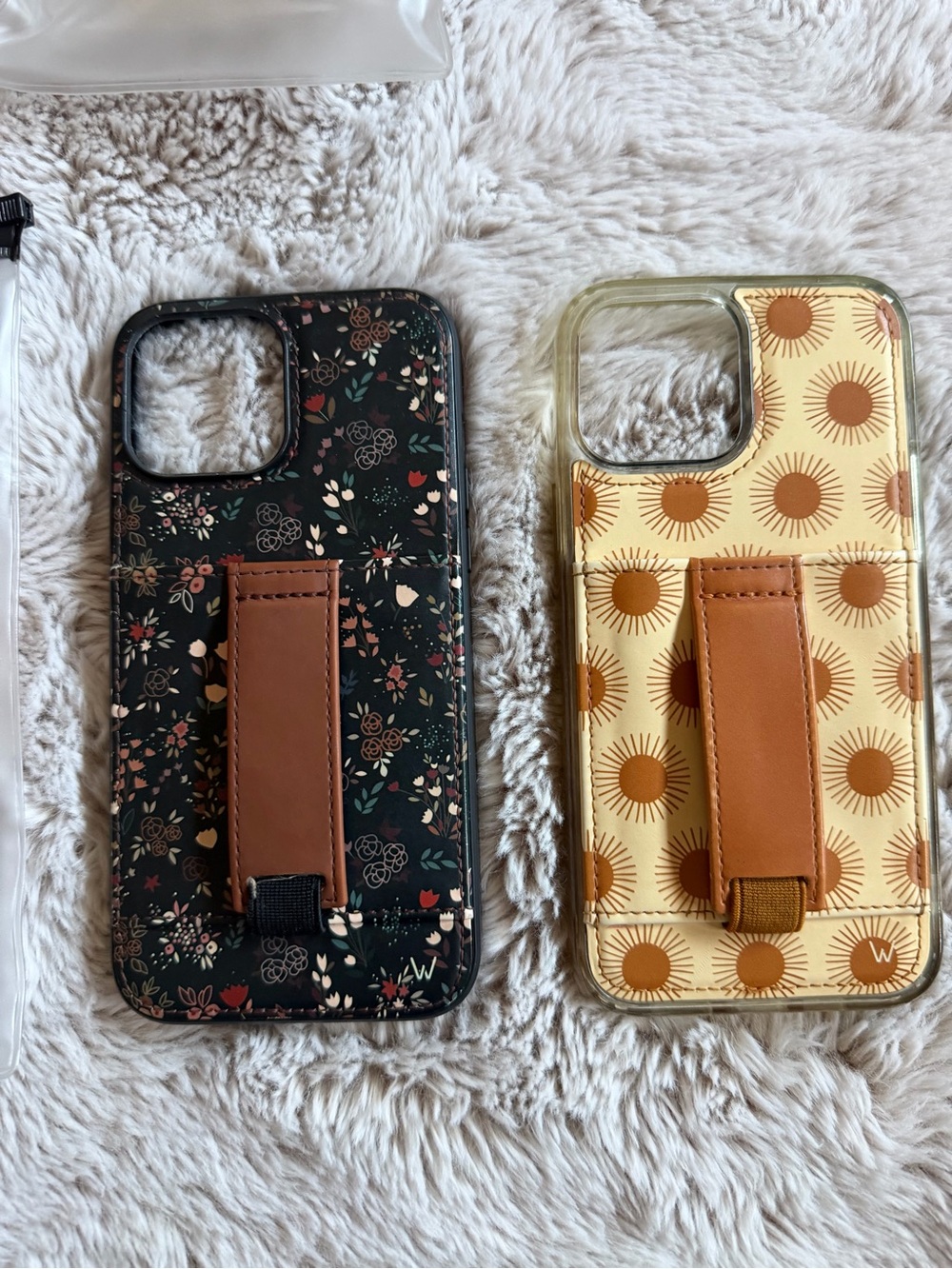 Walli Case Stylish Floral and Sun Pattern Phone Case bundle …..Apple 13proMax